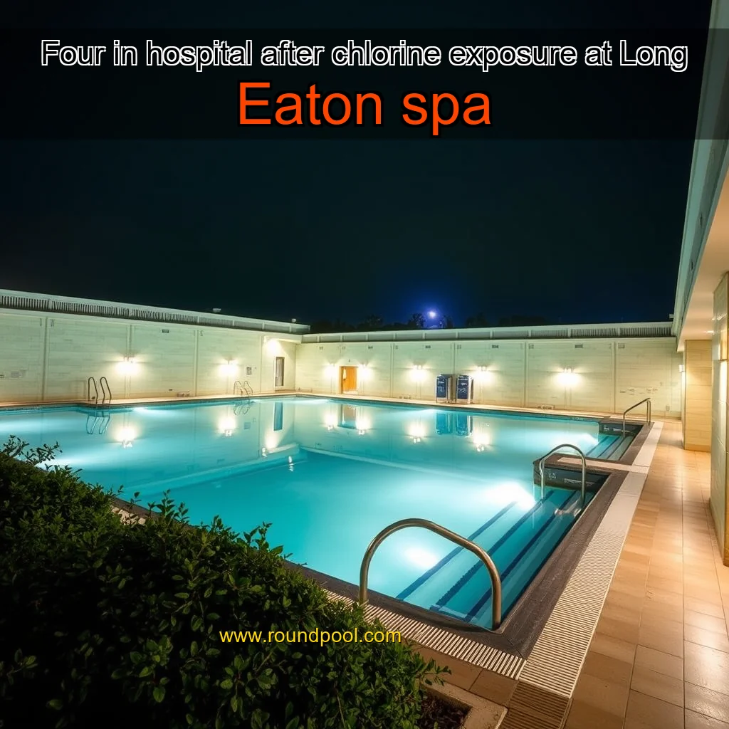 Read more about the article Four in hospital after chlorine exposure at Long Eaton spa