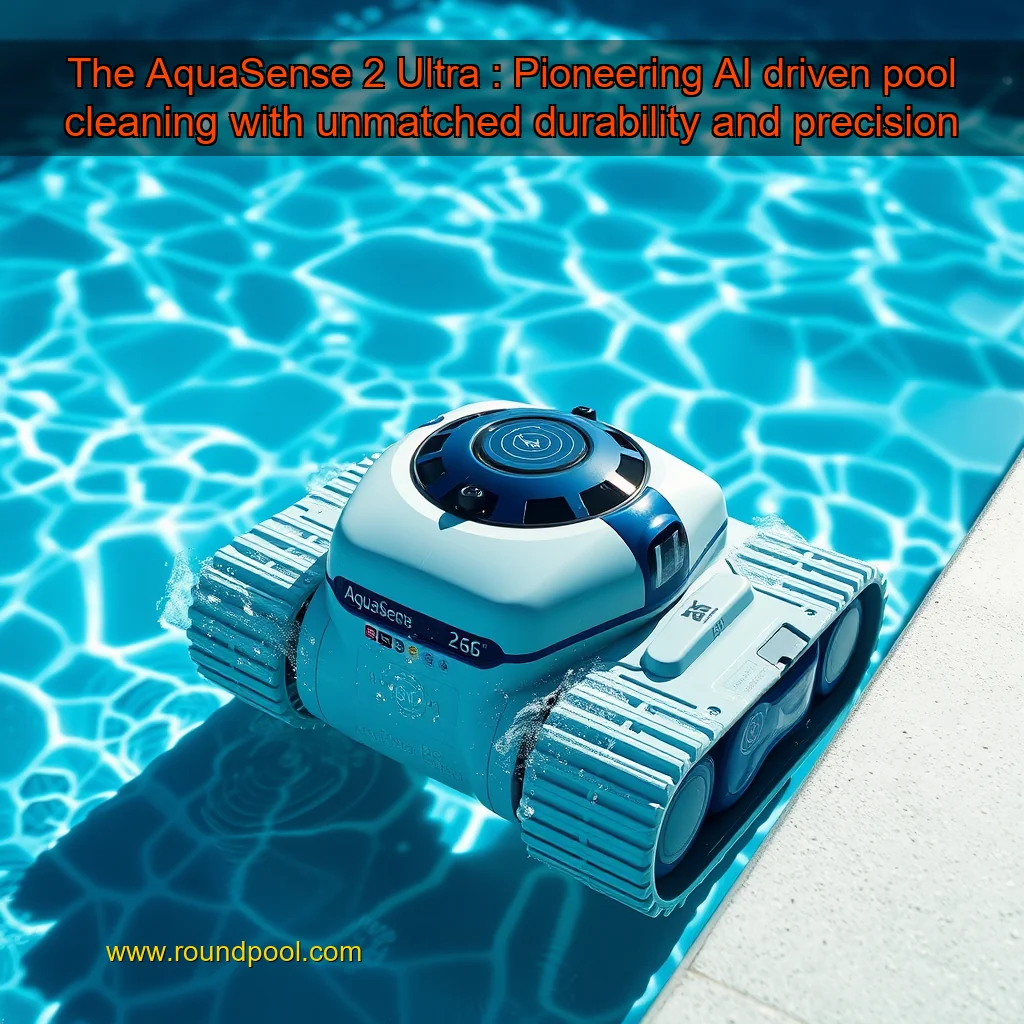 Read more about the article The AquaSense 2 Ultra : Pioneering AI  driven pool cleaning with unmatched durability and precision