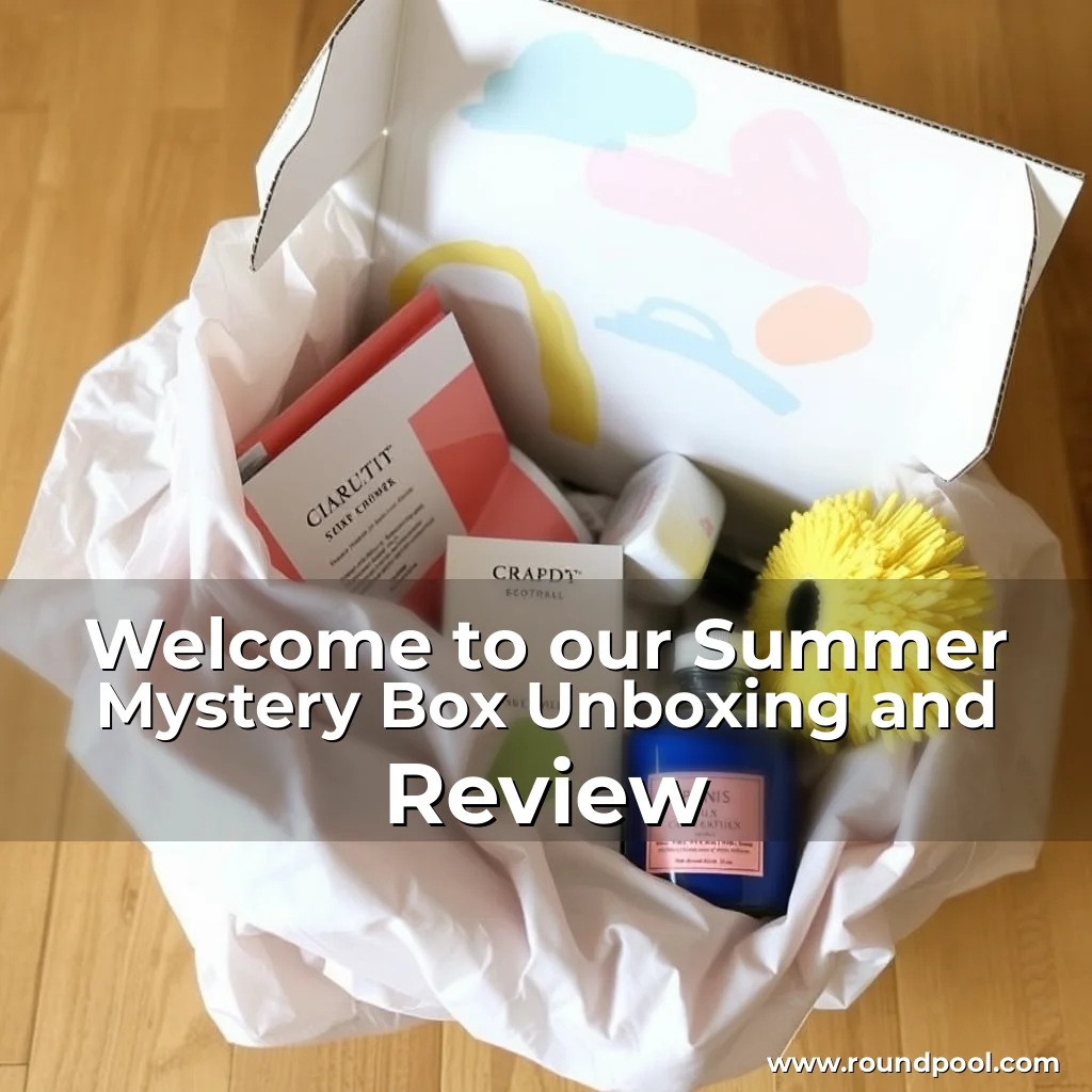 Read more about the article Welcome to our Summer Mystery Box Unboxing and Review