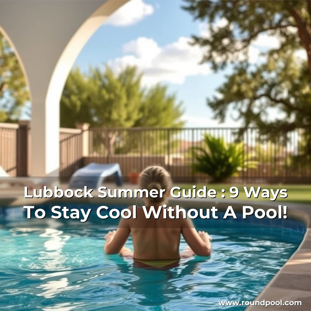 Read more about the article Lubbock Summer Guide : 9 Ways To Stay Cool Without A Pool!