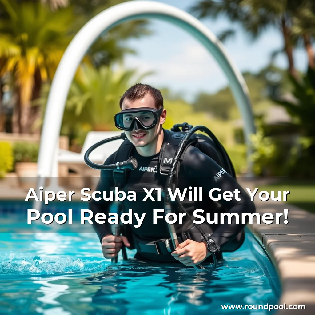 Read more about the article Aiper Scuba X1 Will Get Your Pool Ready For Summer!