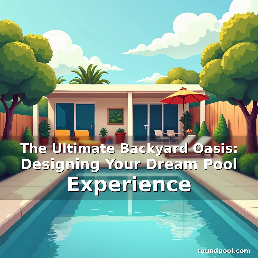 Read more about the article The Ultimate Backyard Oasis: Designing Your Dream Pool Experience