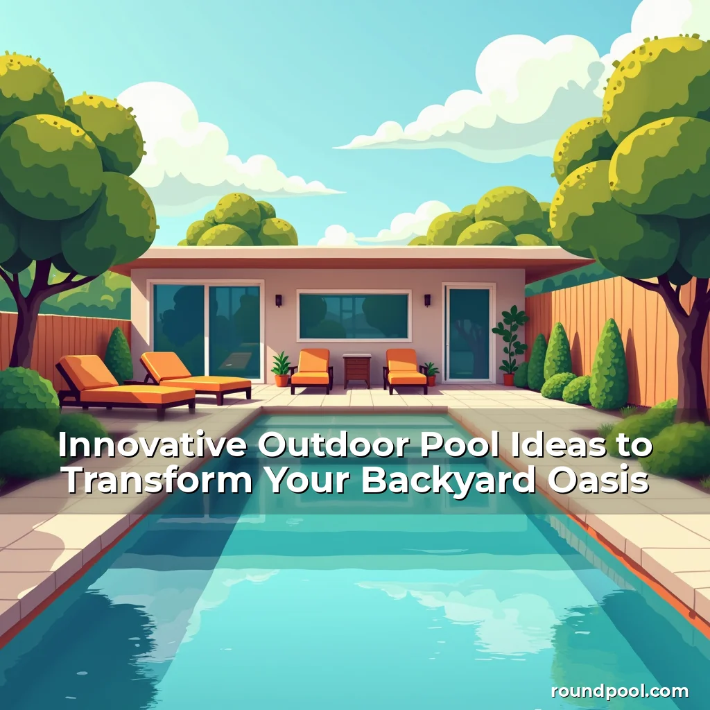 Read more about the article Innovative Outdoor Pool Ideas to Transform Your Backyard Oasis