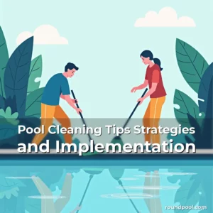 Artistic representation for Pool Cleaning Tips Strategies and Implementation
