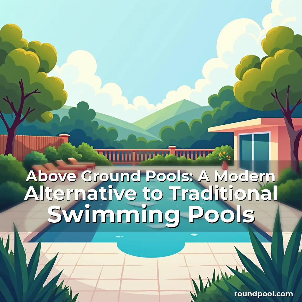 Read more about the article Above Ground Pools: A Modern Alternative to Traditional Swimming Pools