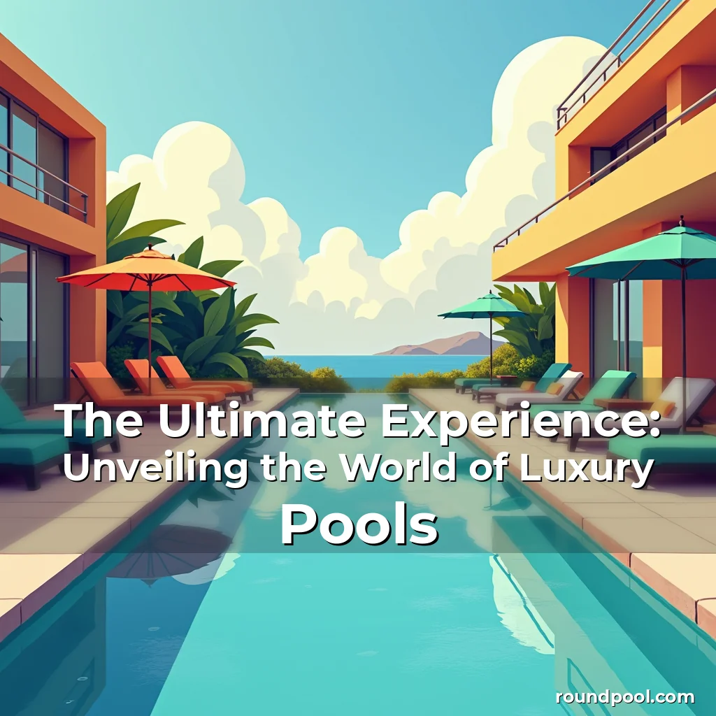 Read more about the article The Ultimate Experience: Unveiling the World of Luxury Pools