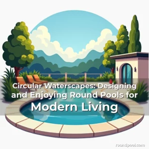 Read more about the article Circular Waterscapes: Designing and Enjoying Round Pools for Modern Living
